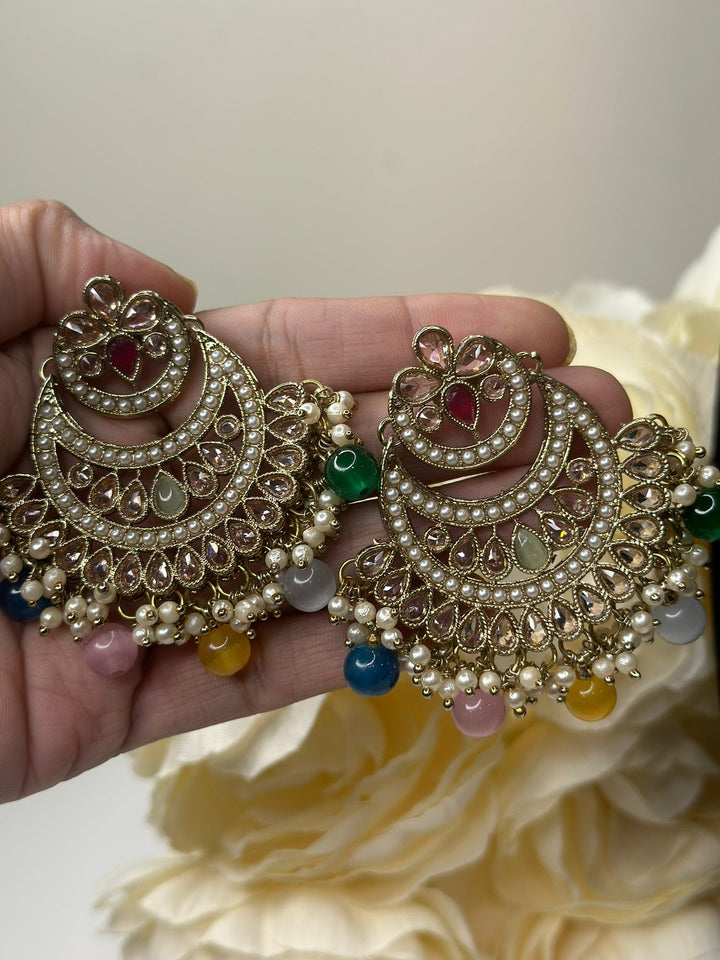 Noori Reverse AD Necklace