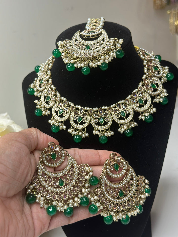 Noori Reverse AD Necklace