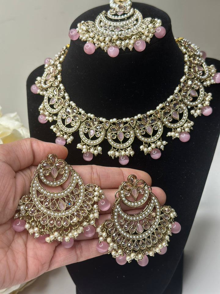 Noori Reverse AD Necklace