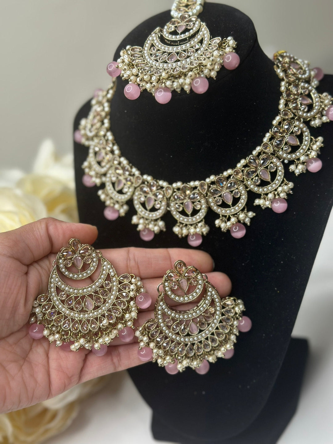 Noori Reverse AD Necklace
