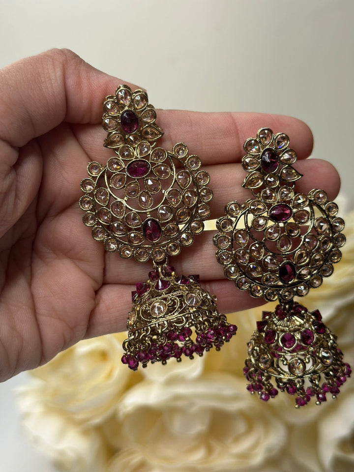 Athiya Reverse AD Necklace Set