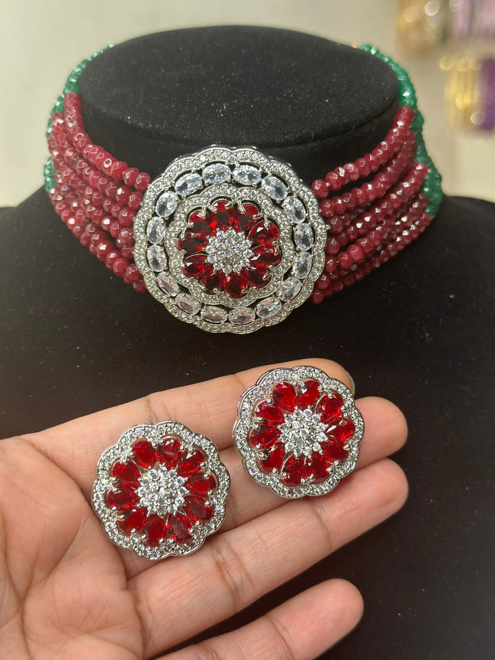 Tarini CZ Choker Set