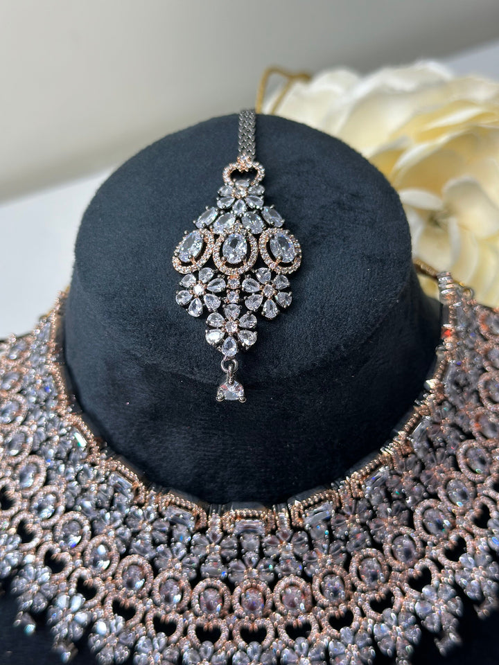 Jan CZ Necklace ADset012