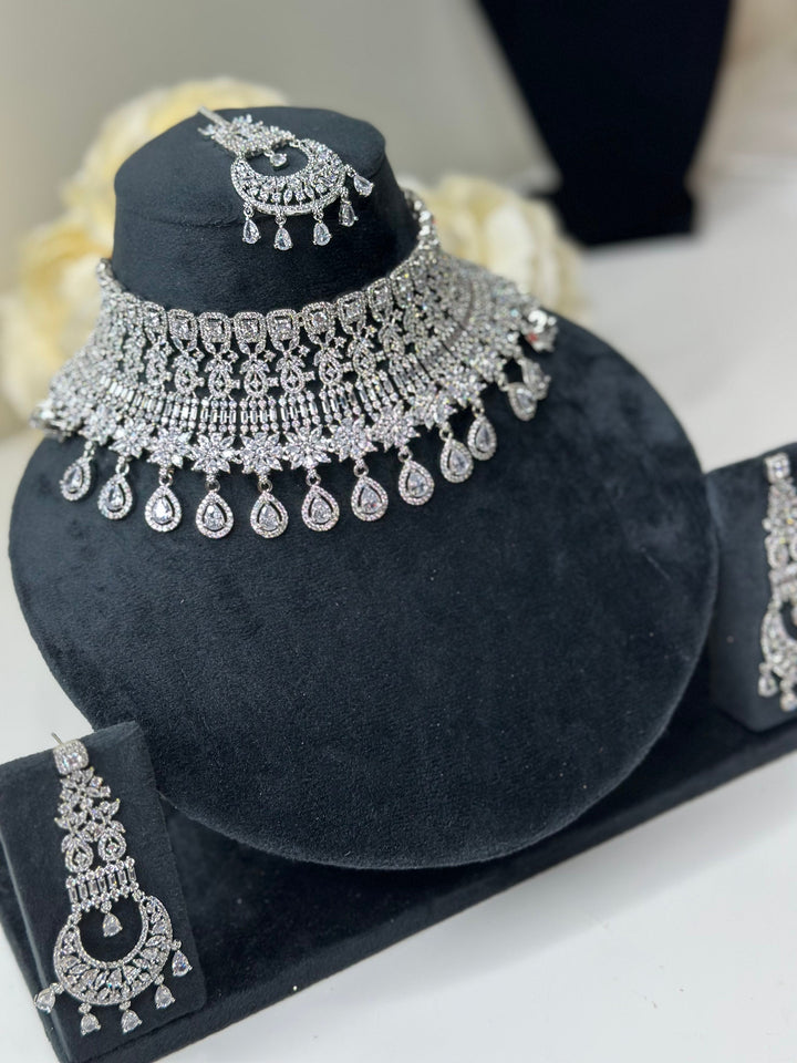 Jean CZ Necklace AD Set025