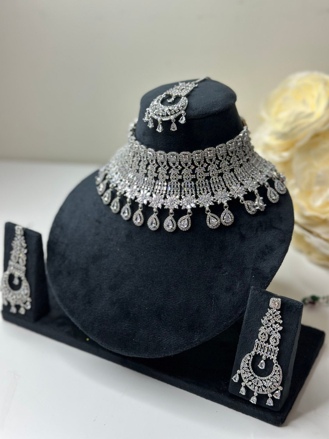 Jean CZ Necklace AD Set025