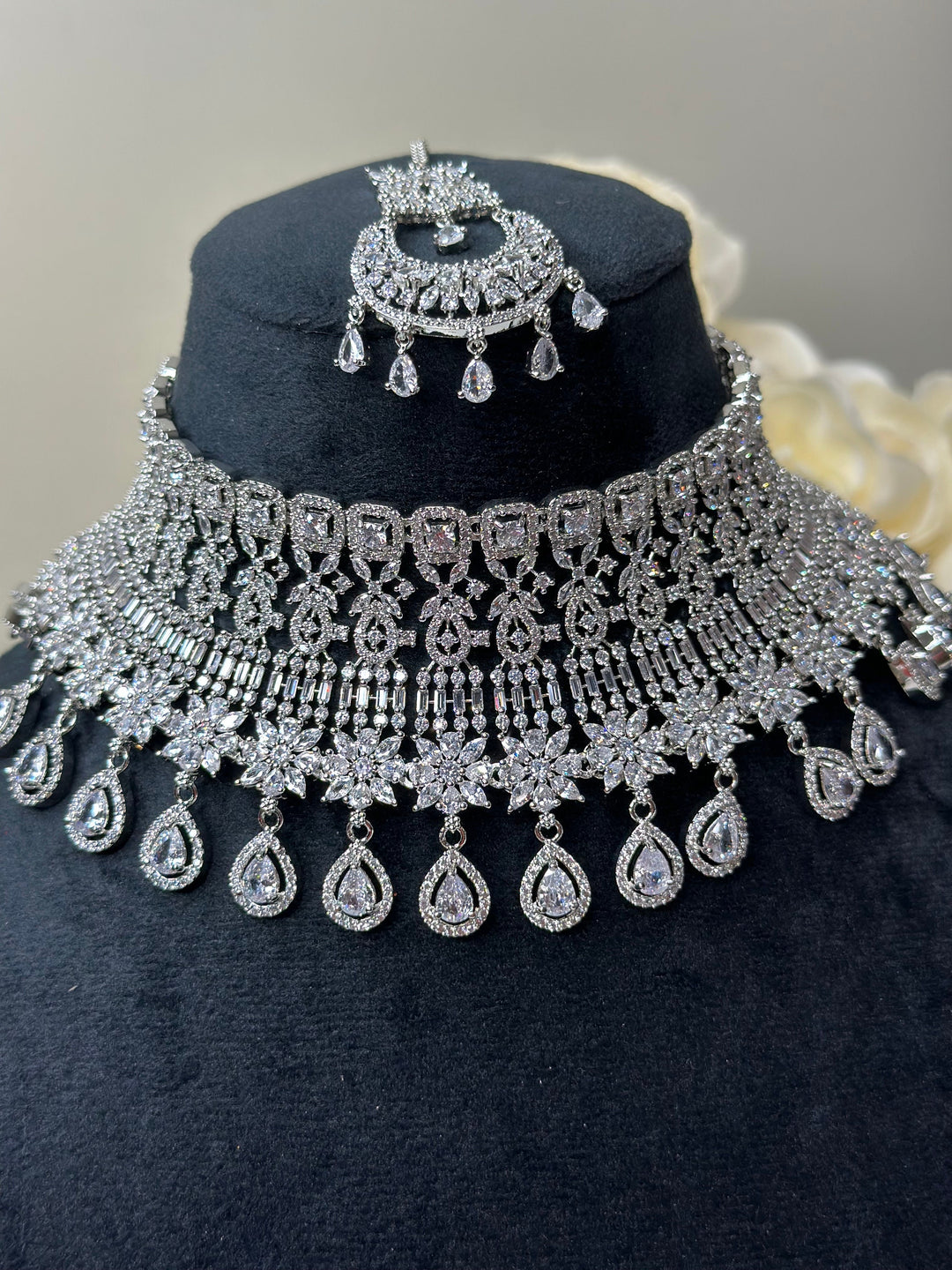 Jean CZ Necklace AD Set025