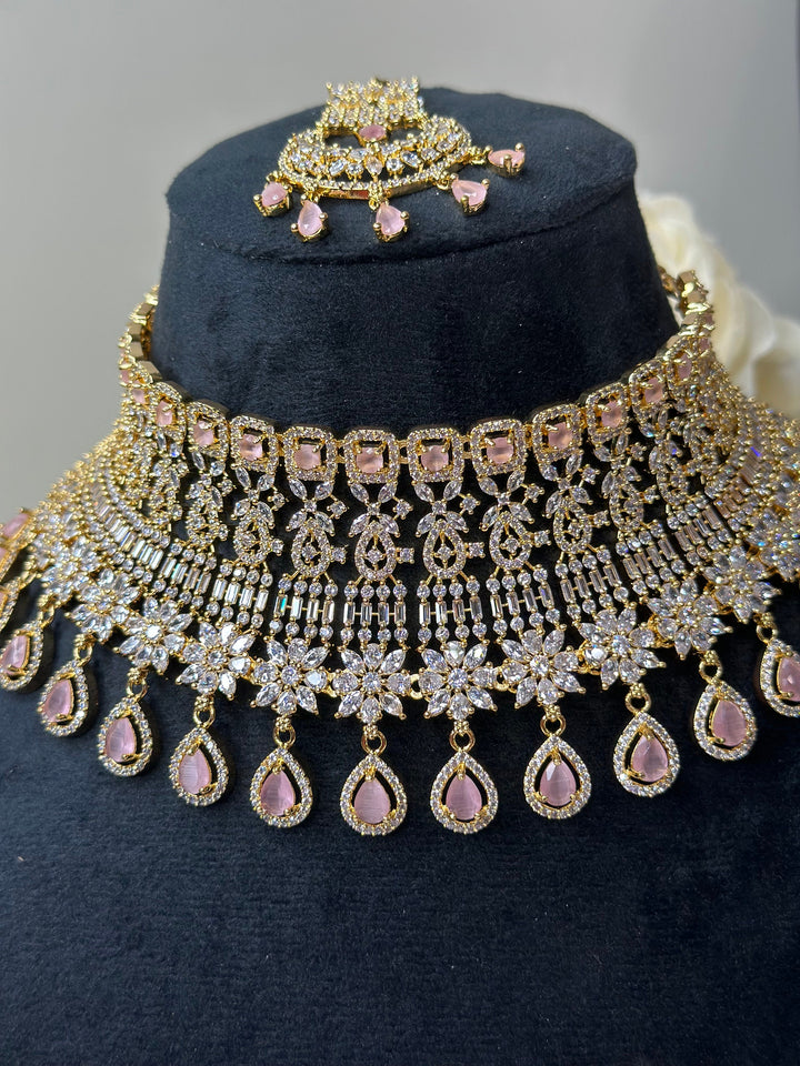 Jean CZ Necklace ADset025