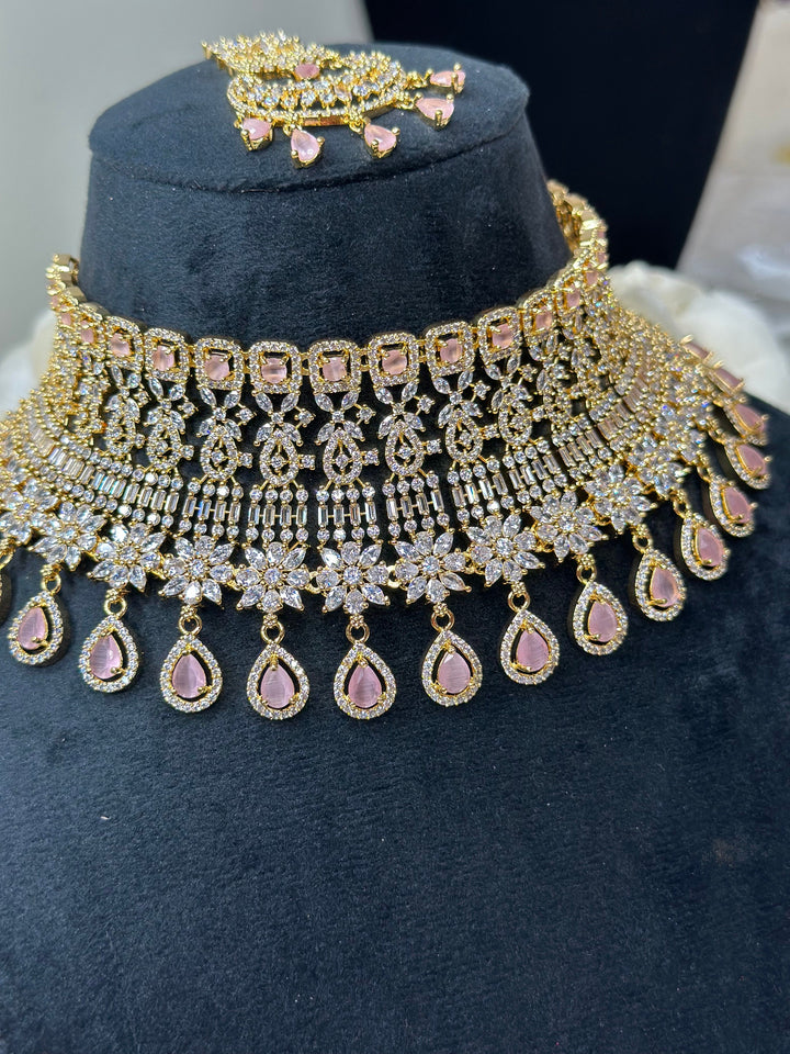 Jean CZ Necklace ADset025