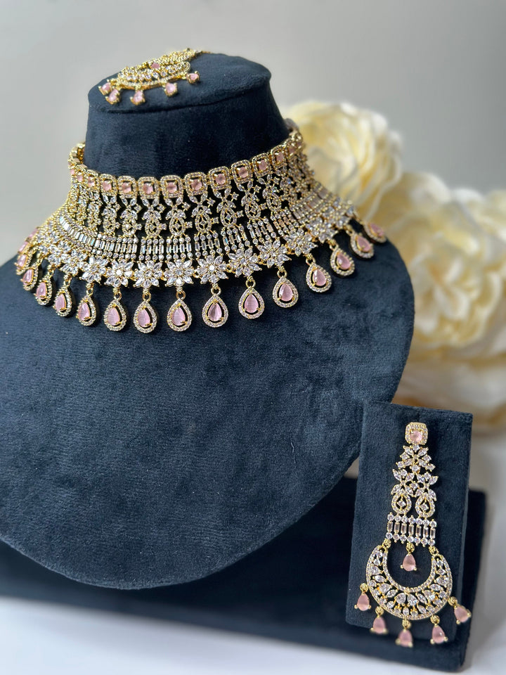 Jean CZ Necklace ADset025