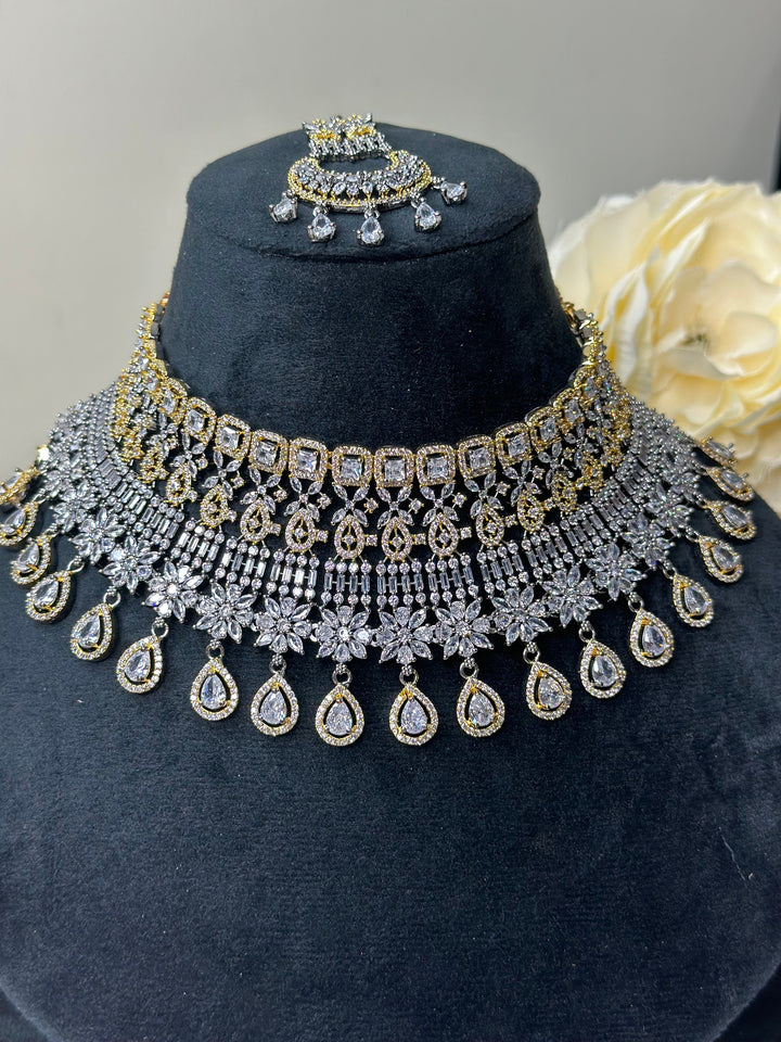 Jean CZ Necklace ADset025