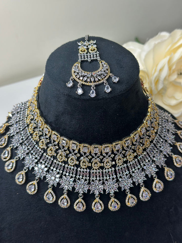 Jean CZ Necklace ADset025