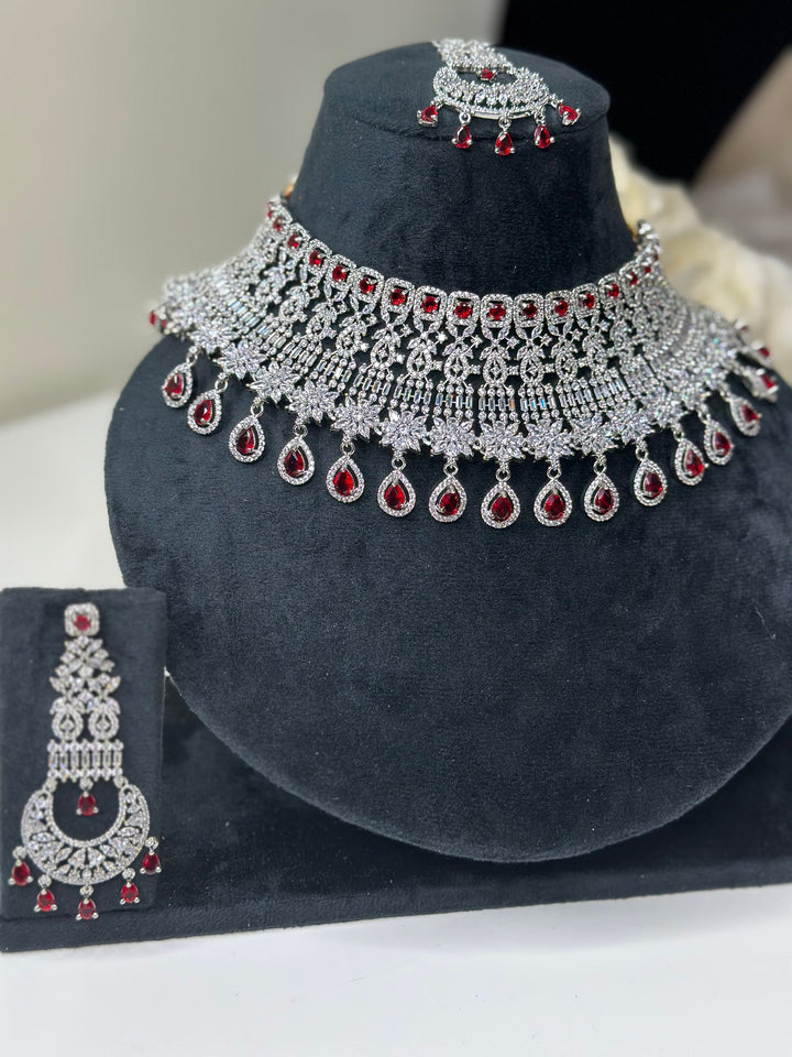 Jean CZ Necklace ADset025