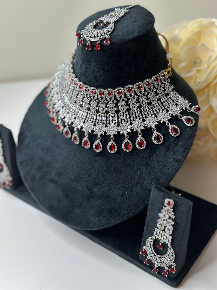 Jean CZ Necklace ADset025