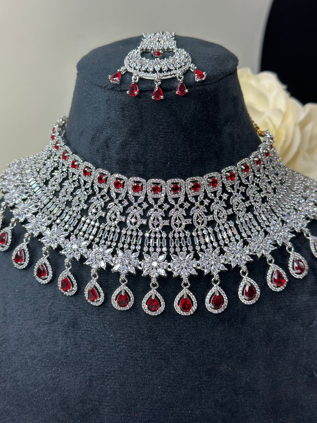 Jean CZ Necklace ADset025
