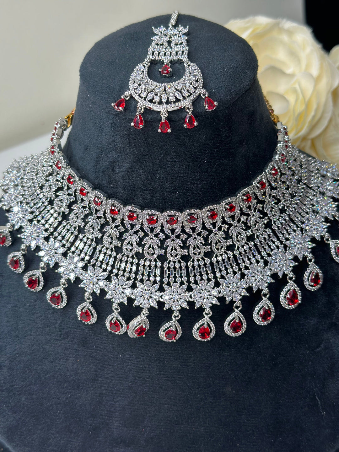 Jean CZ Necklace ADset025