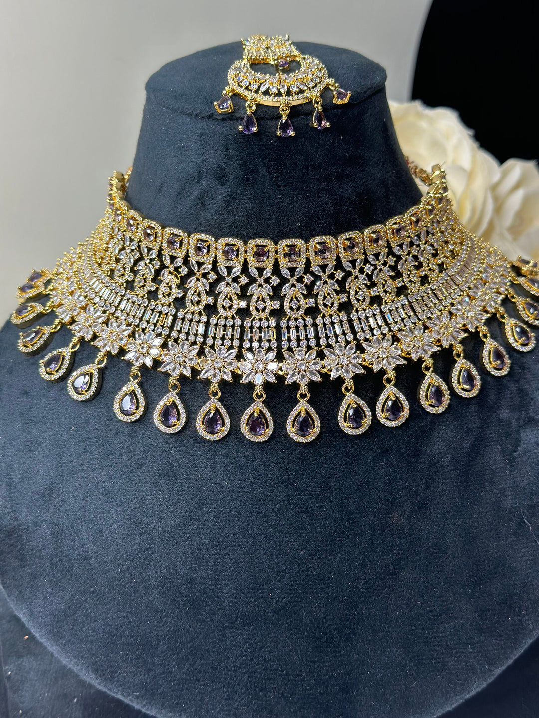 Jean CZ Necklace ADset025
