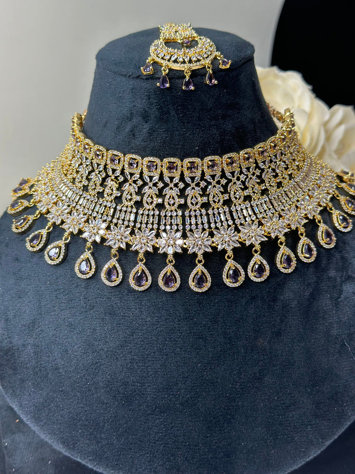 Jean CZ Necklace ADset025