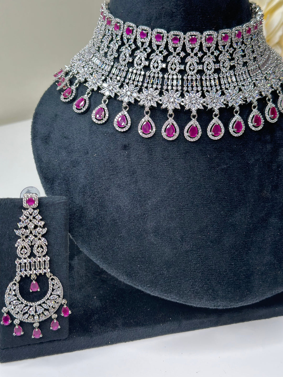 Jean CZ Necklace ADset025