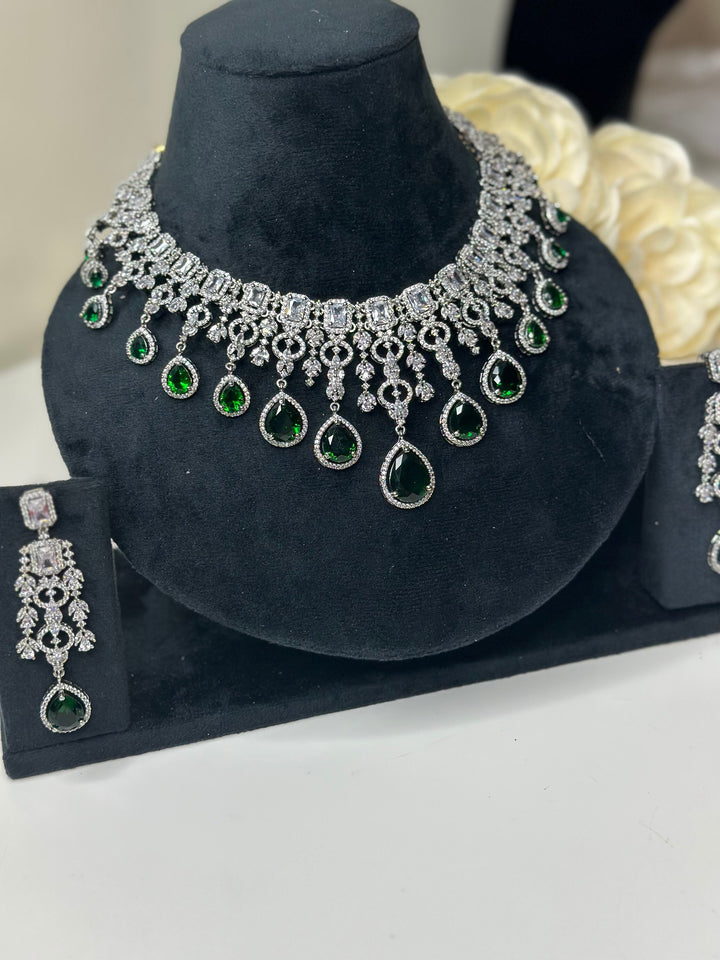 Mimi CZ Necklace Ad Set027