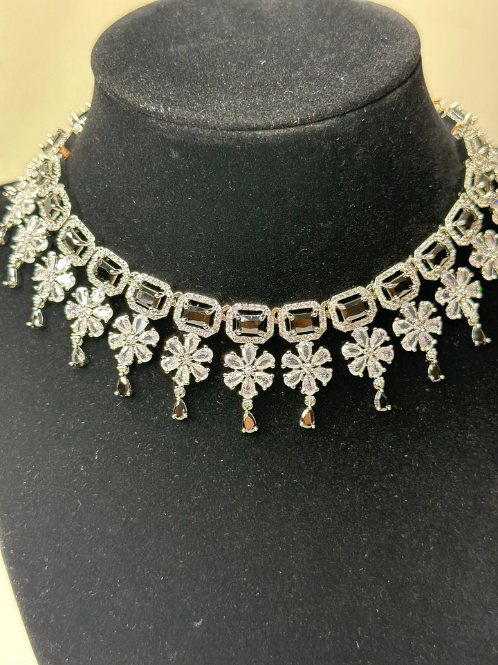 Riley CZ Necklace ADset041