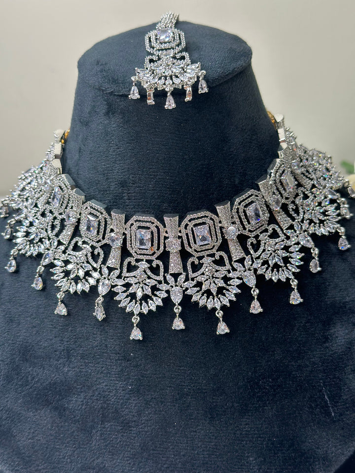 Aria CZ Necklace ADset015