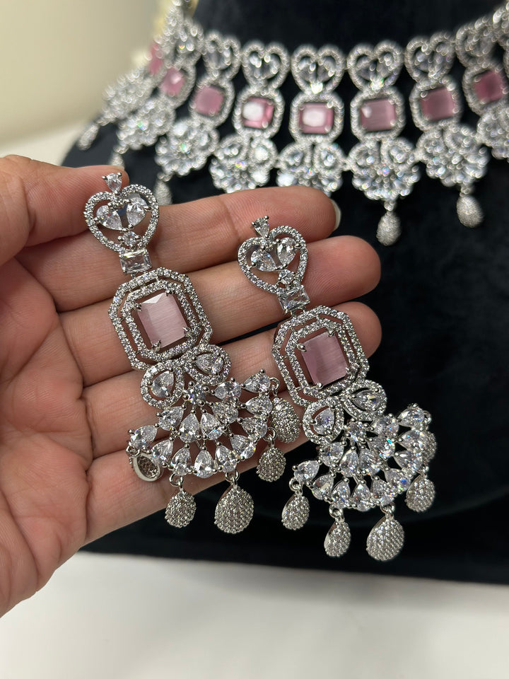 Isa CZ Necklace ADset011