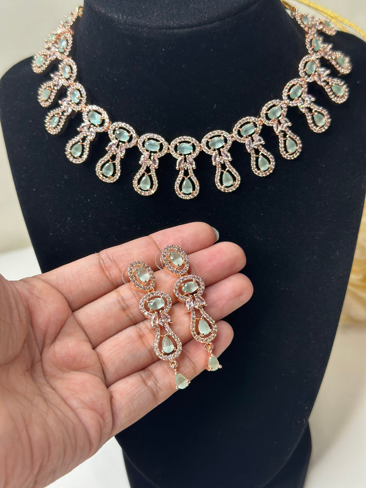 Ridhi CZ Necklace