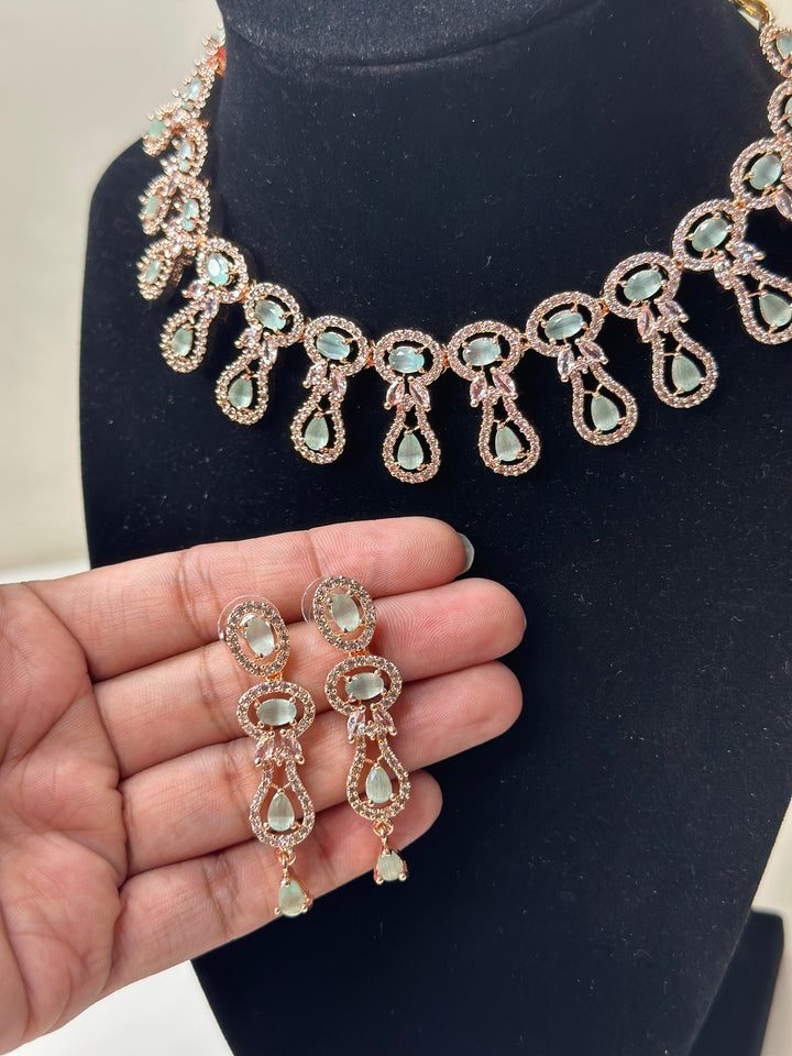 Ridhi CZ Necklace