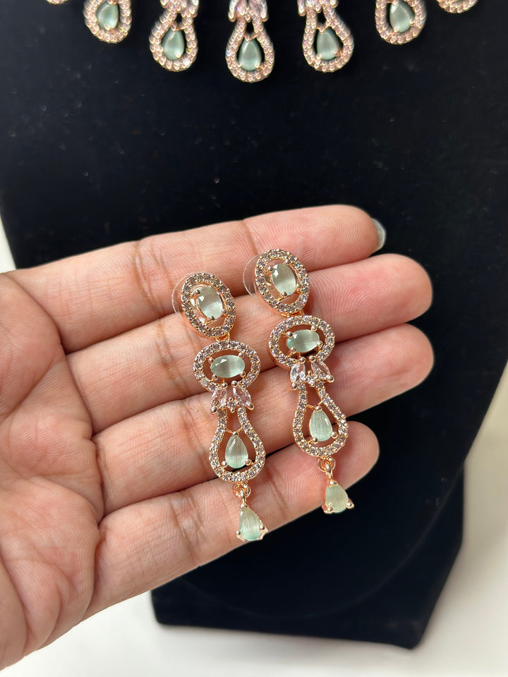 Ridhi CZ Necklace