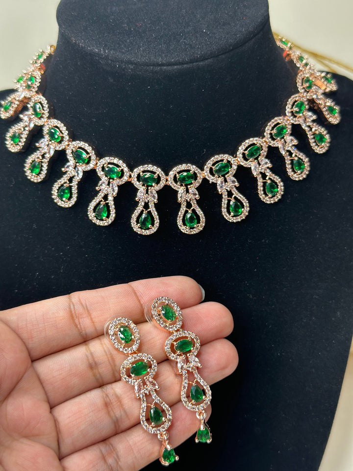Ridhi CZ Necklace