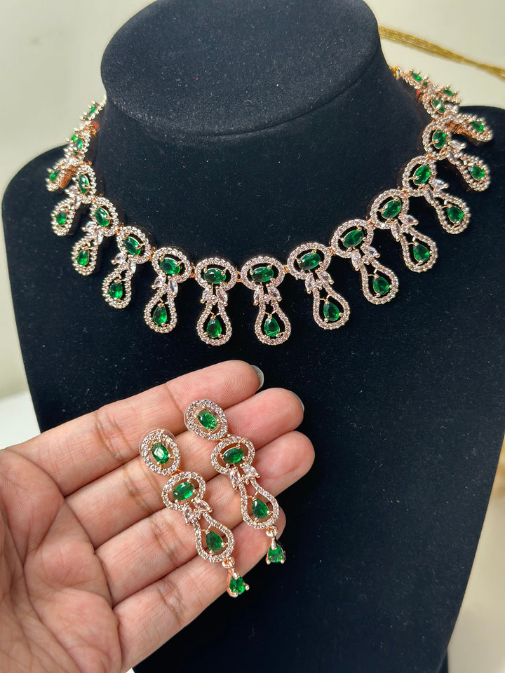 Ridhi CZ Necklace