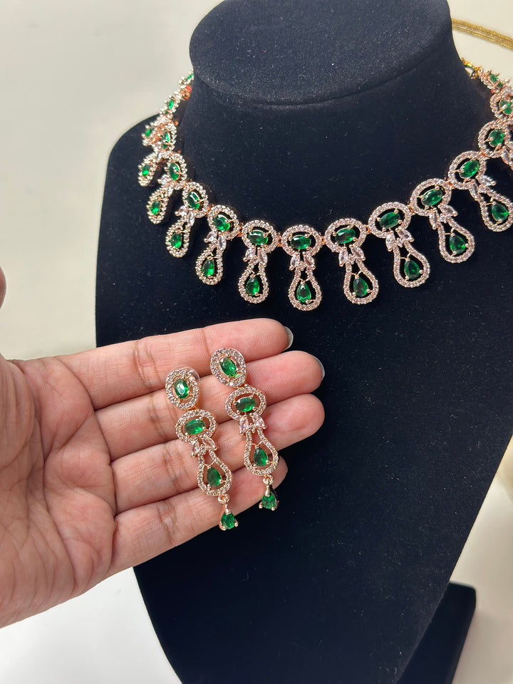 Ridhi CZ Necklace