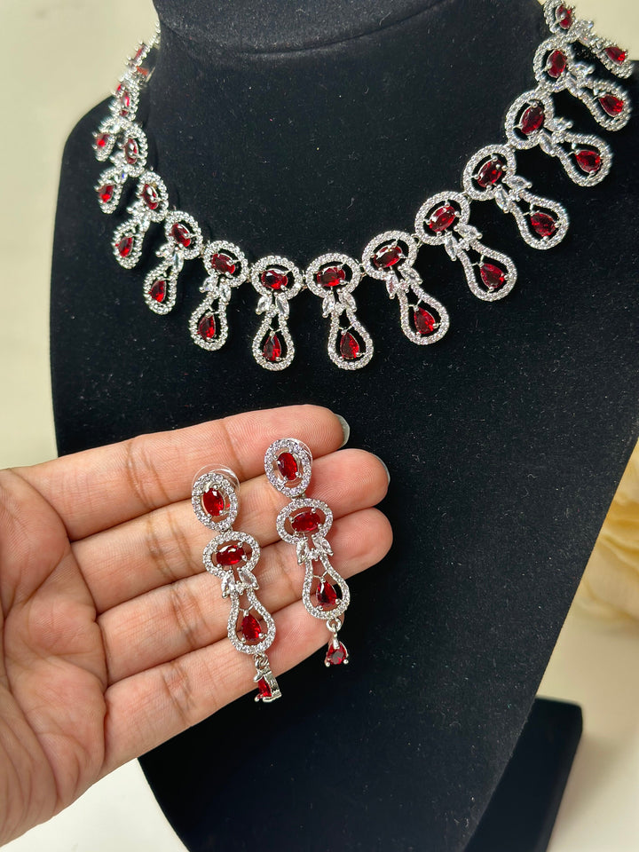 Ridhi CZ Necklace