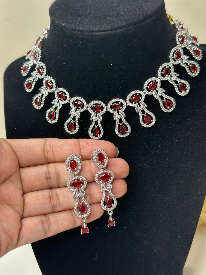 Ridhi CZ Necklace