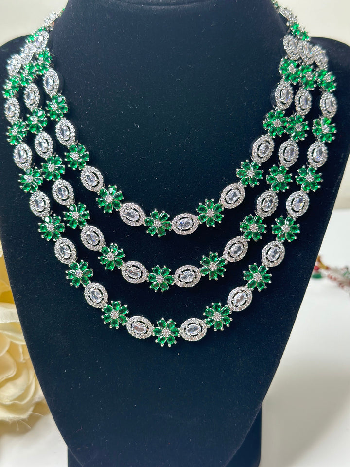CZ Layered Necklace
