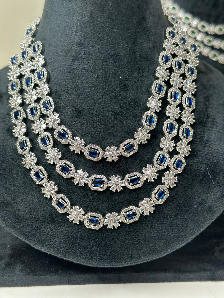 CZ Layered Neckalce