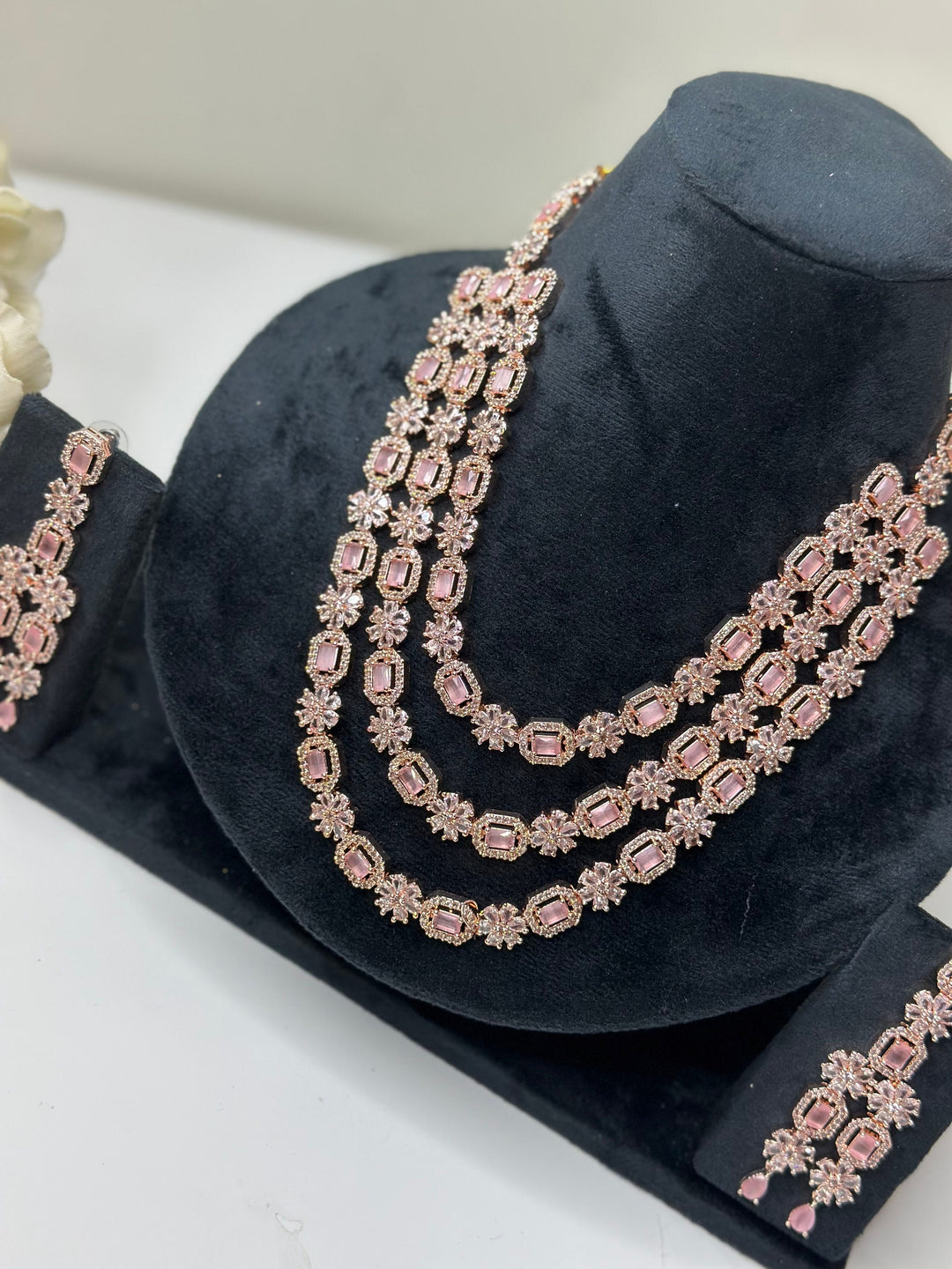 CZ Layered Neckalce