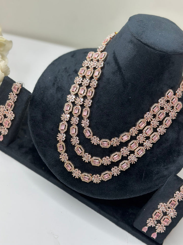 CZ Layered Neckalce