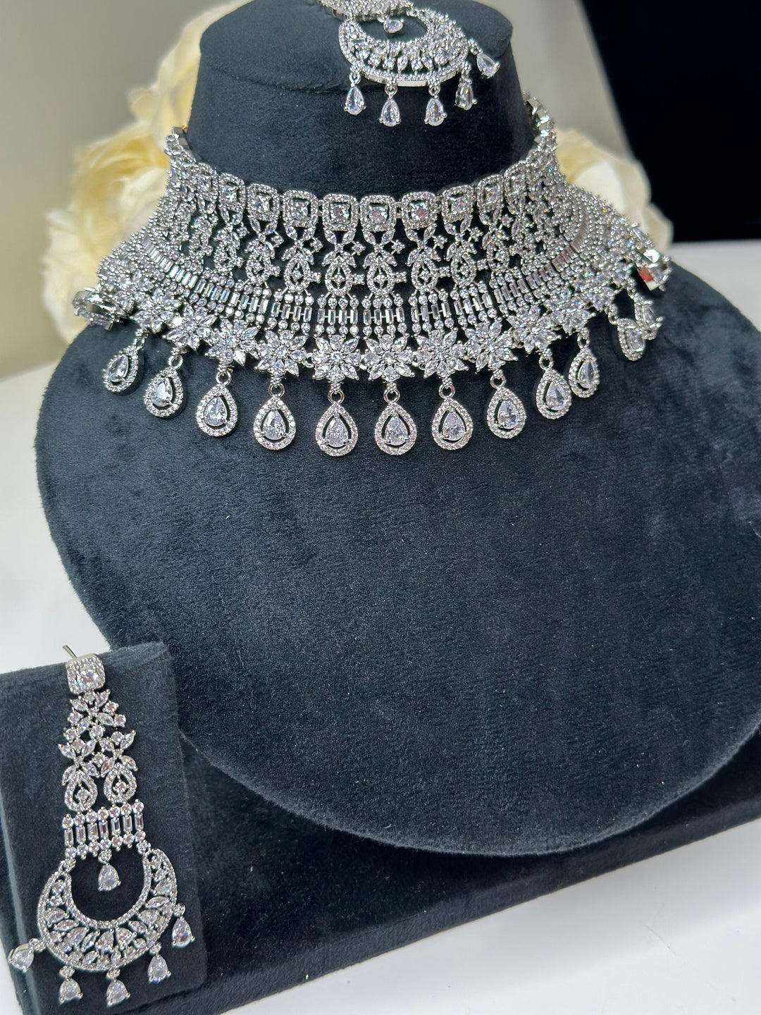 Jean CZ Necklace AD Set025