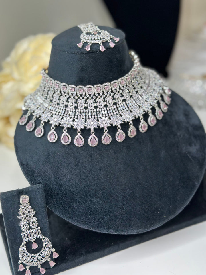 Jean CZ Necklace ADset025