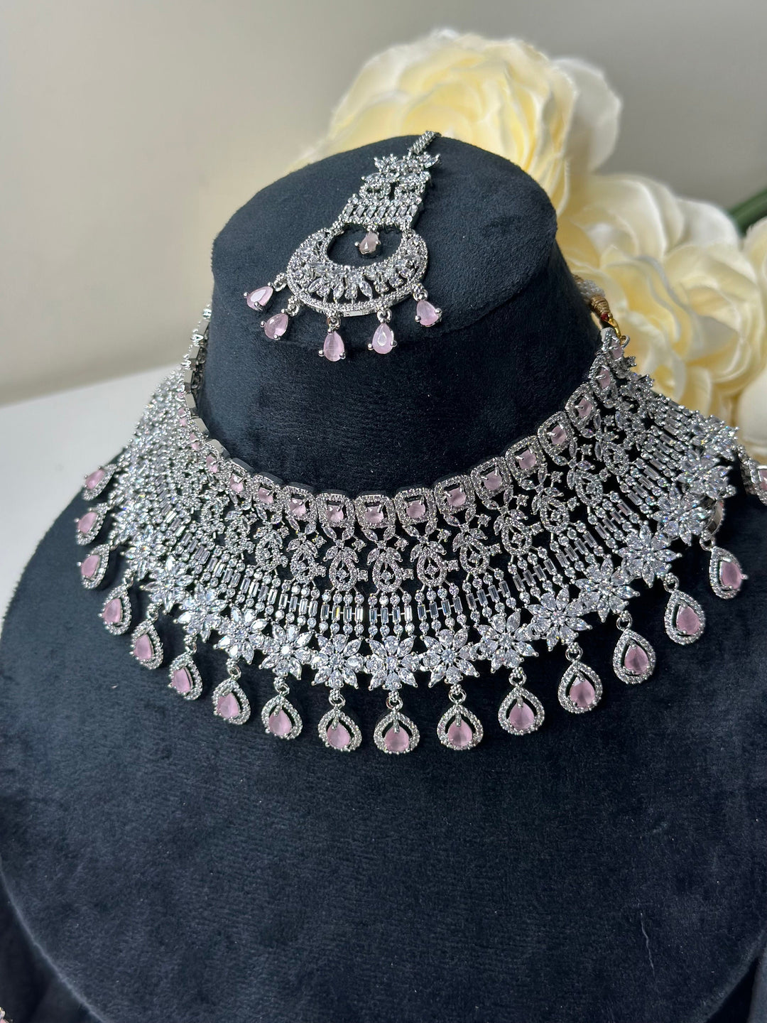 Jean CZ Necklace ADset025