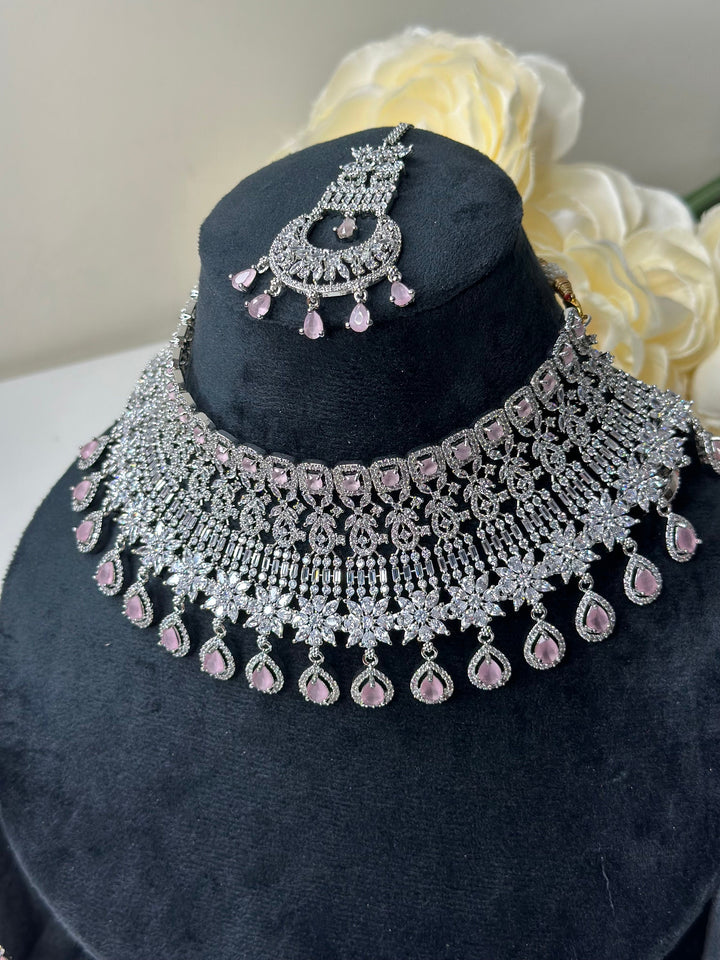 Jean CZ Necklace ADset025