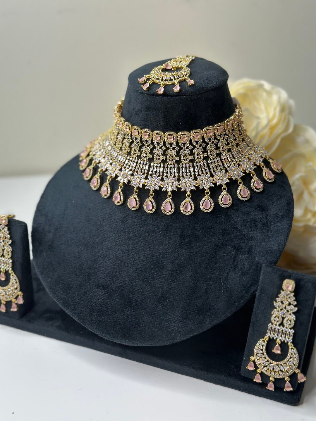 Jean CZ Necklace ADset025