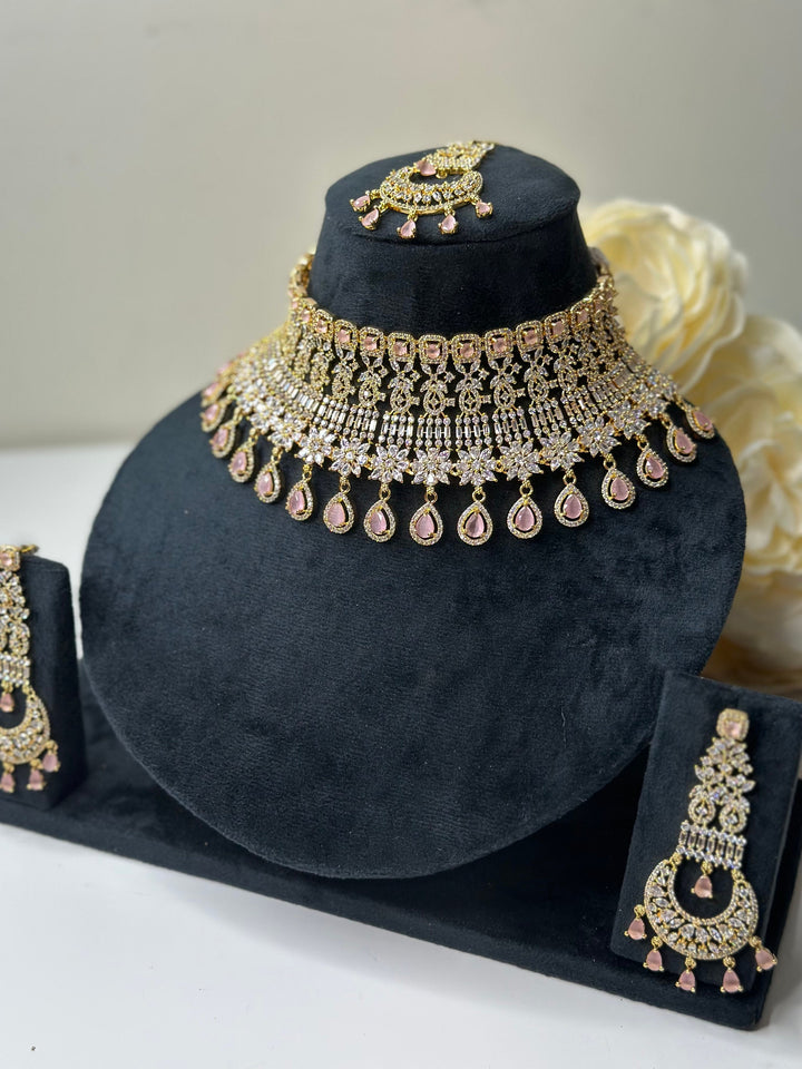 Jean CZ Necklace ADset025