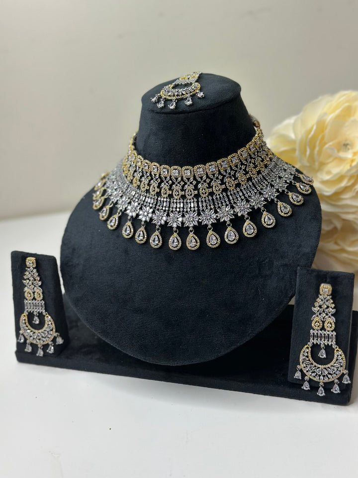 Jean CZ Necklace ADset025