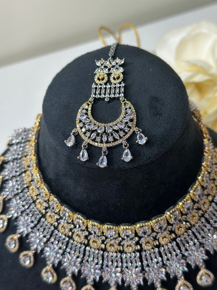 Jean CZ Necklace ADset025