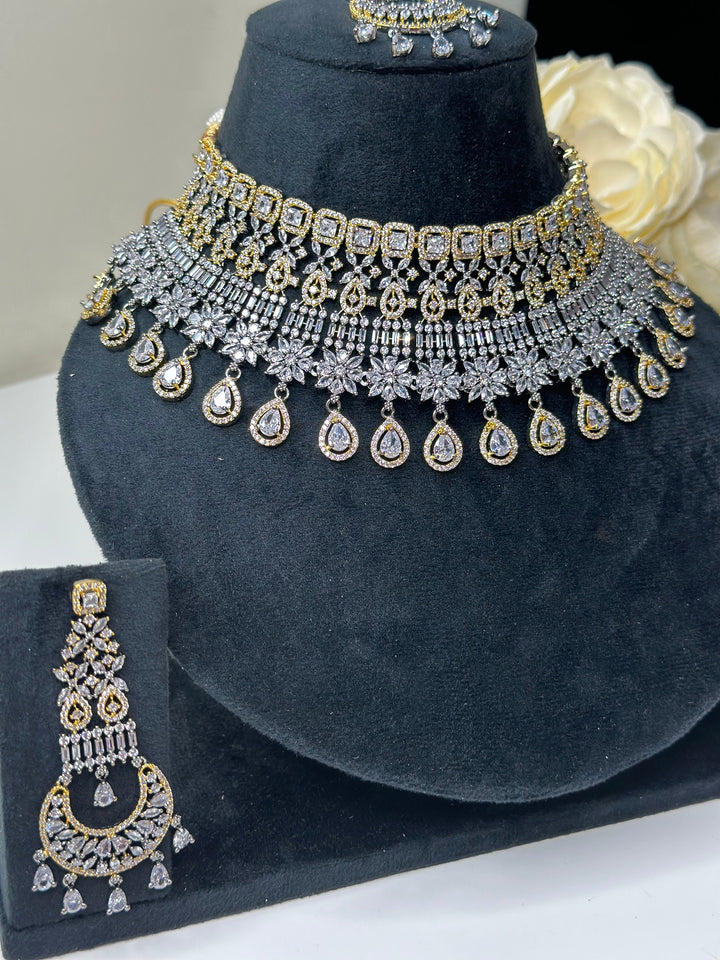Jean CZ Necklace ADset025