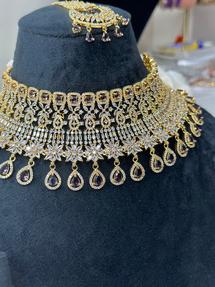 Jean CZ Necklace ADset025