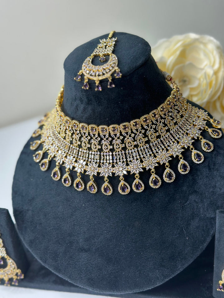 Jean CZ Necklace ADset025