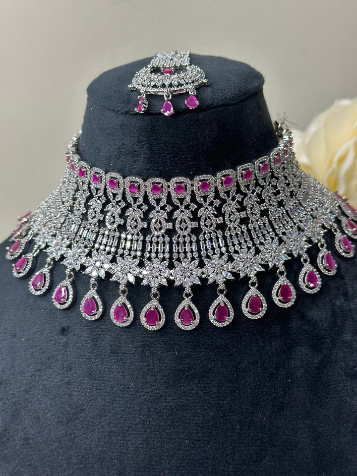 Jean CZ Necklace ADset025